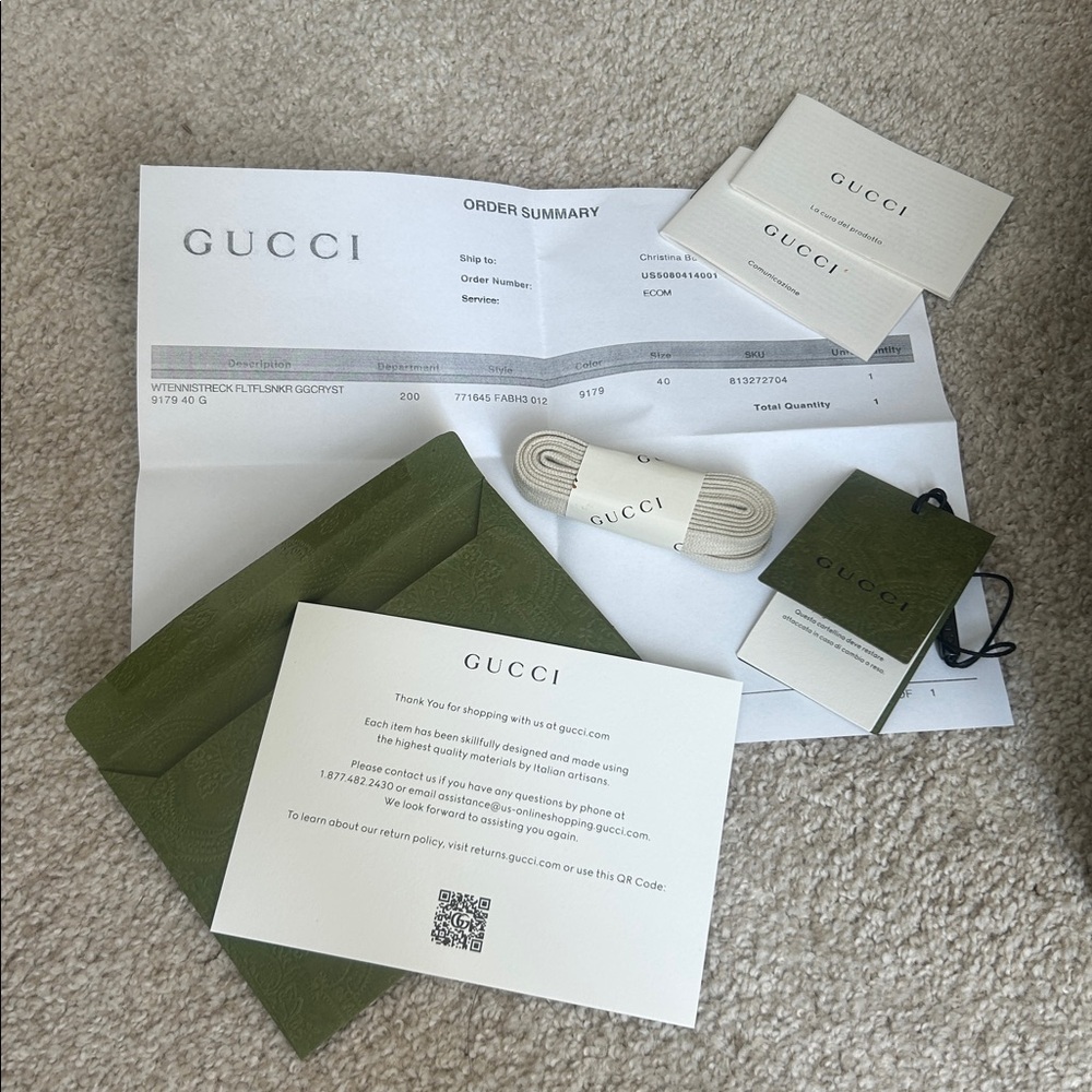 Gucci womens GG sneakers - Picture 14 of 17